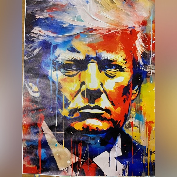 President Trump Canvas Poster🇺🇸 - Picture 2 of 4